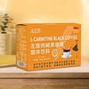 Растворимый черный кофе с L-карнитином, крепкий горький вкус, заменитель еды
