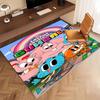 1pc The Amazing World of Gumball1 Print Area Rug - Soft, Washable Non-Slip Indoor Mat, Living Room, Home Office Decorative Rug,Office Decorative