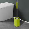 Cleaning Toilet Brush Household Bathroom Toilet Brush with Base Long Handle Set Bathroom Unclogging