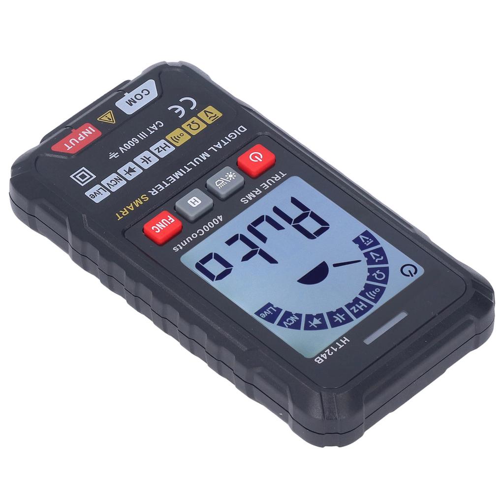 Умный цифровой мультиметр Полностью автоматическое обнаружение Измеритель электронных параметров HT124B