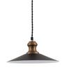 K.anvifal Industrial Pendant Light, Single Light, Black, E26, Simple, Modern, Scandinavian Style, Perfect for Dining, Vintage, Antique, Retro, Cafe,