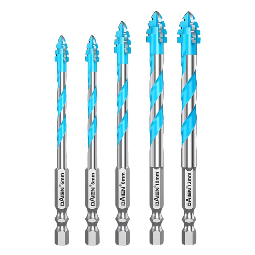 Четырехгранное эксцентриковое сверло с насечками Высокая твердость Набор сверл по бетону Косая головка Сверло по плитке Буровой инструмент