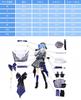 VTuber Cosplay Hoshimachi Suisei Cosplay Costume VTuber Cosplay Hoshimachi Suisei Cosplay Costume Virtual YouTuber VTuber Cosplay Hololive [NOKIJP]