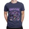 Винтажная футболка с графическим принтом Бонни из Five Nights at Freddy, 100% хлопок, топы FNAF для унисекс