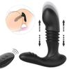 Телескопическая двойная вибрация для мужчин и женщин, мастурбация для взрослых, пряжка простаты, массажер для точки G, анальная пробка для заднего двора, игрушка для взрослых, развлечение