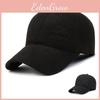 Haohu Cap Letters Middle Aged Elderly Hat Thickened Thermal Breathable Shade