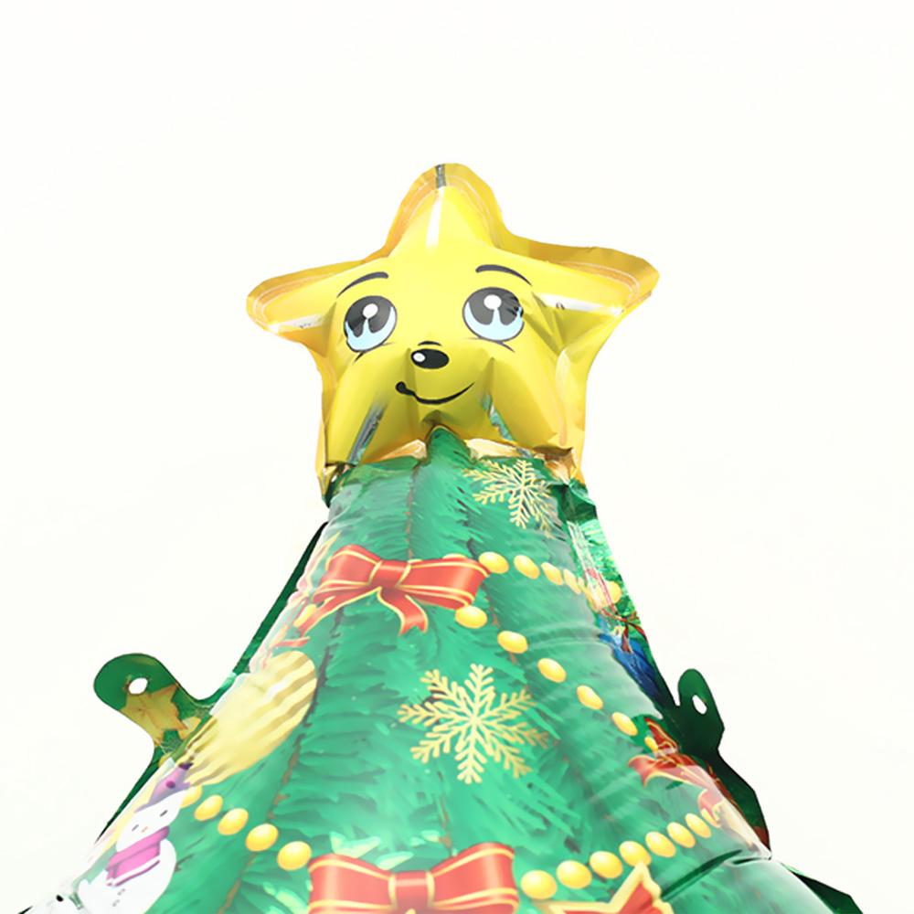 Горячая Распродажа Модный Надувной Гелиевый Детский Игрушечный Декор на День Рождения Фольгированный Шар Санта Клаус Рождество