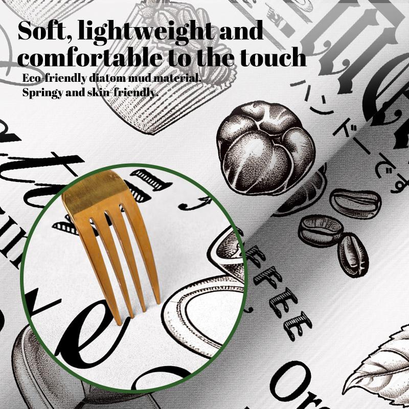 Большой коврик для кофемашины, впитывающий коврик для сушки кухонной посуды, быстросохнущий коврик для сушки посуды, нескользящий коврик для сушки посуды