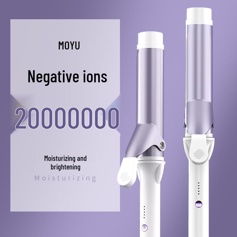 40-мм автоматическая вращающаяся плойка с отрицательными ионами - бережная укладка крупными волнами