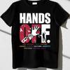Футболка с надписью Hands Off Protest Феминистская S 5XL