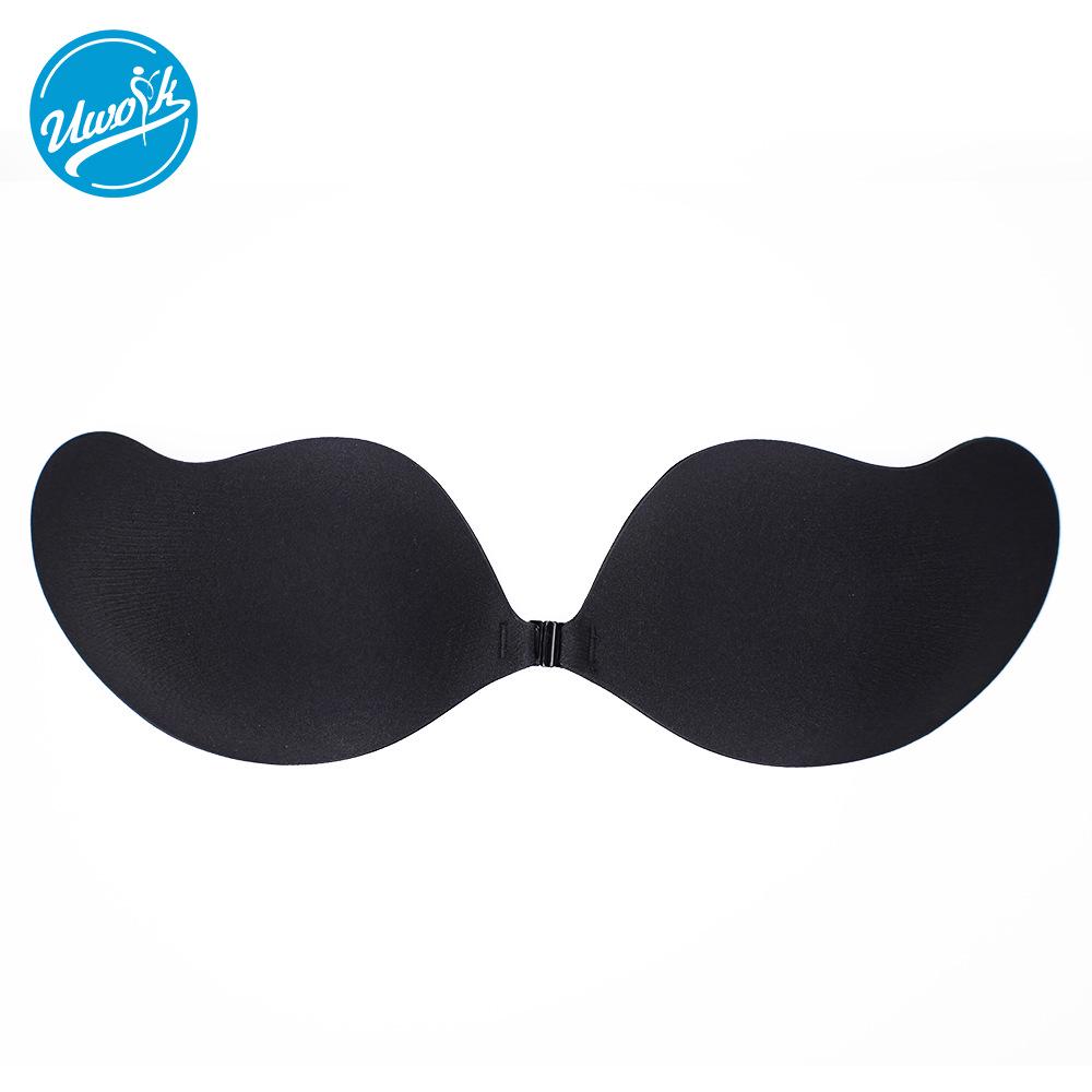 Ультратонкий бюстгальтер пуш-ап без бретелей с невидимыми накладками на соски - Женские анти-прозрачные накладки, сексуальные пастилки-чашечки манго