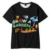 Модные мультяшные футболки с принтом «Вырасти сад» для женщин и мужчин, летняя одежда для фитнеса, мужская футболка с круглым вырезом, мужские футболки оверсайз, топы