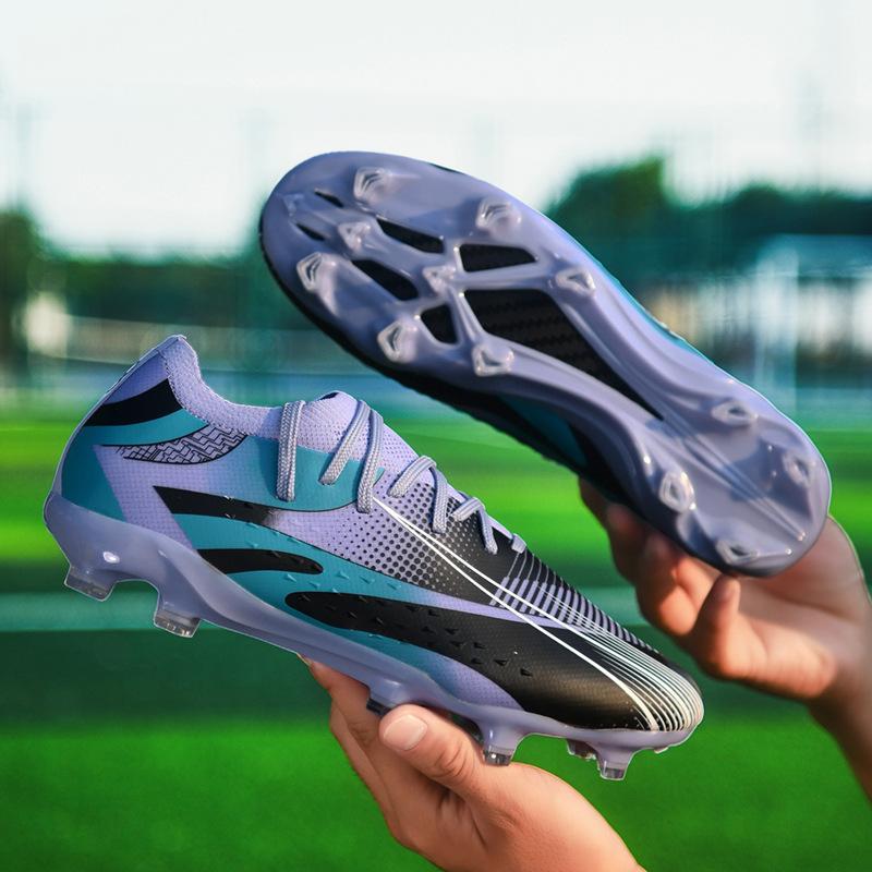 Футбольные бутсы, мужские низкие с короткими шипами, тренировочная обувь для учеников начальной школы, длинные шипы и молодежный искусственный газон