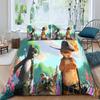 Exquisite 3D Cartoon Puss In Boots Wallpaper Cats Print Bedding Set Duvet Cover Comforter Bed Youth Kids Girls Boys Gift