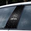 2Pcs For Opel Opc Astra Insignia Corsa Zafira Antara Vectra Car Styling Door Center Pillar Sticker Decoration Auto Accessories Kt2