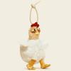 Rubber Hens Key Ring Cartoon Egg-laying Animal Key Holder Adorkable Plush Chicken Keychain  School