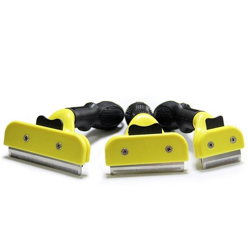 Расческа для собак/кошек, расческа для удаления волос, нож для расчесывания, щетка для удаления шерсти домашних кошек, чистящие средства для домашних животных