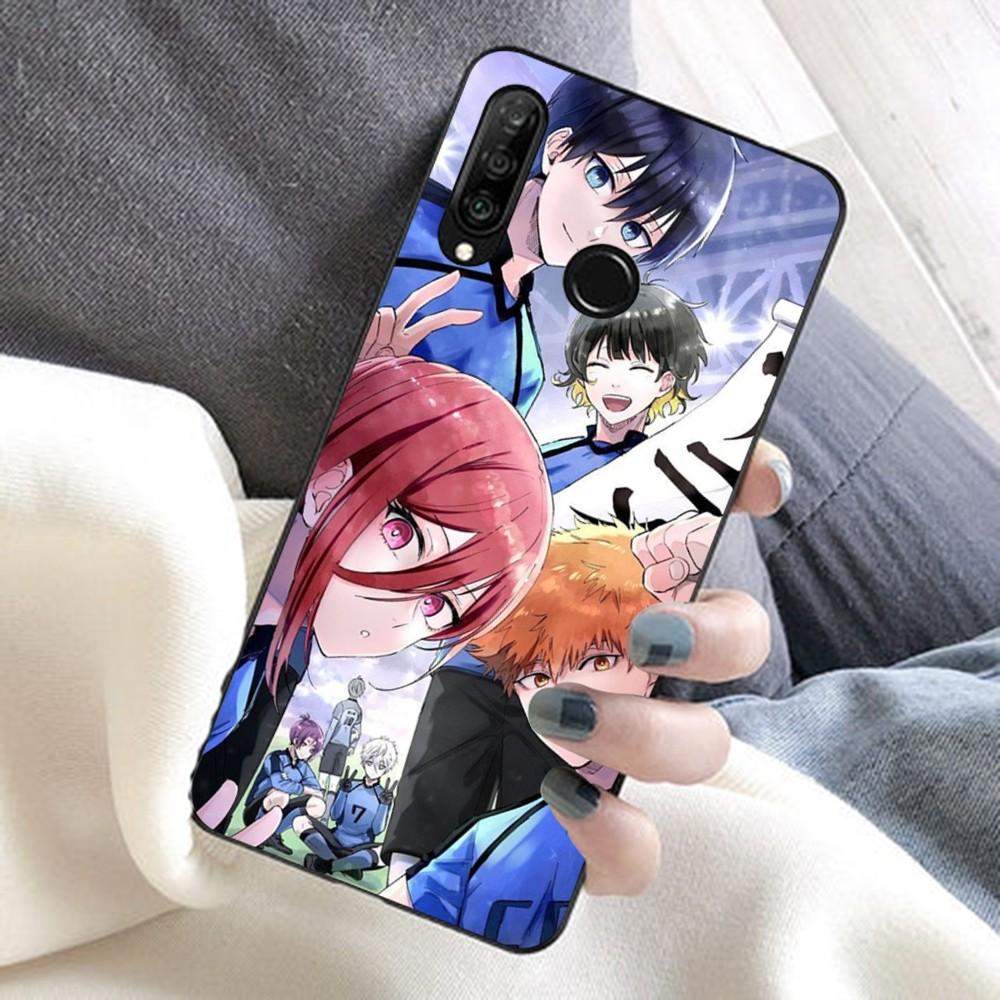 Чехол для телефона с синим замком в стиле аниме для Huawei Honor 10 lite 9 20 7A pro 9X pro 30 pro 50 pro 60 pro 70 pro plus