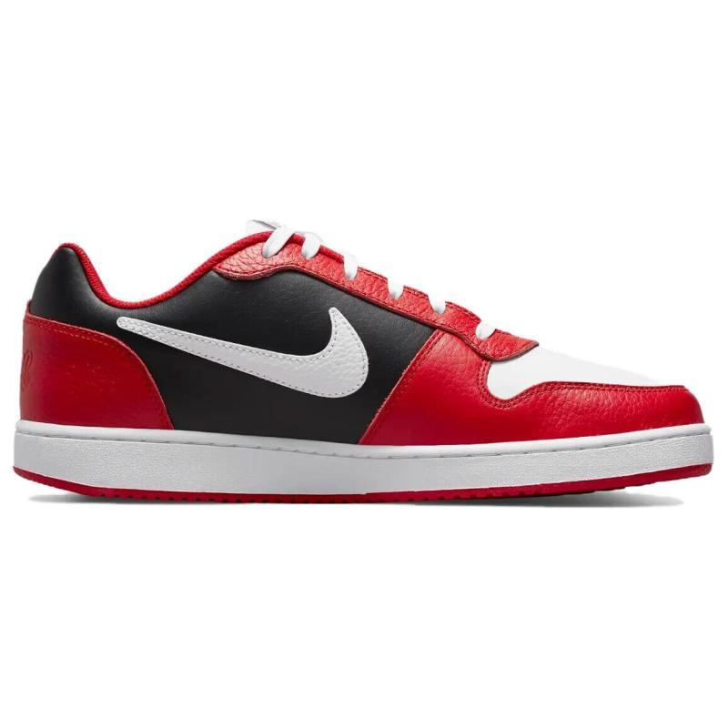 Nike Ebernon Low Prm Белый Университетский Красный Черный Кроссовки AQ1774-101