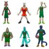 6 шт./комплект Новейшие Фигурки GOAT из Фильма Модель Животного Баскетбольный Мечтающий Козел Фигурки Действия ПВХ Игрушка Аниме Периферия Подарки на День Рождения