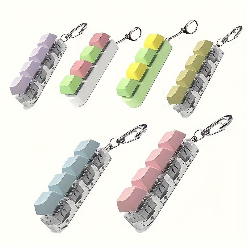 Random Color Keyboard Decompression Gadget Fun Desktop Interactive Ornament Office Stress Relief Prank Prop Party Gift