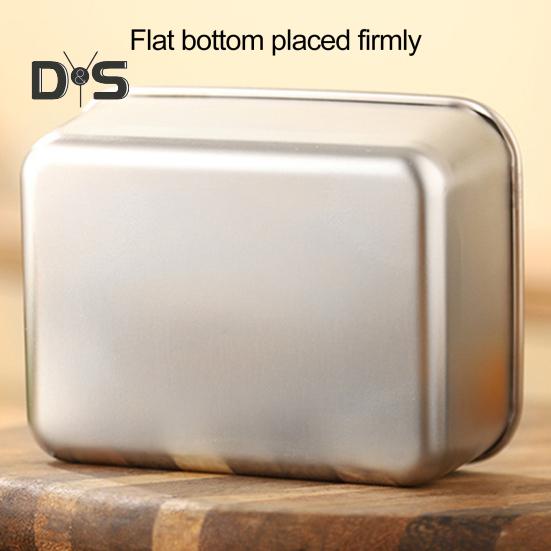 Ланч-бокс из нержавеющей стали, коробка для пикника, бенто, большая емкость, портативный контейнер для обеда для домашнего офиса, школы