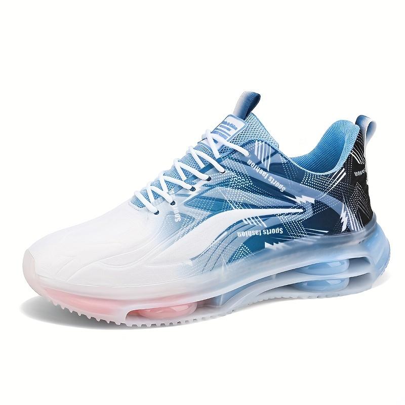 Men's Comfortable Running Shoes - Shock-absorbing, Non Slip, Breathable, Lace Up, Durable Outsole, Suitable for Outdoor Activities and Casual Shoes