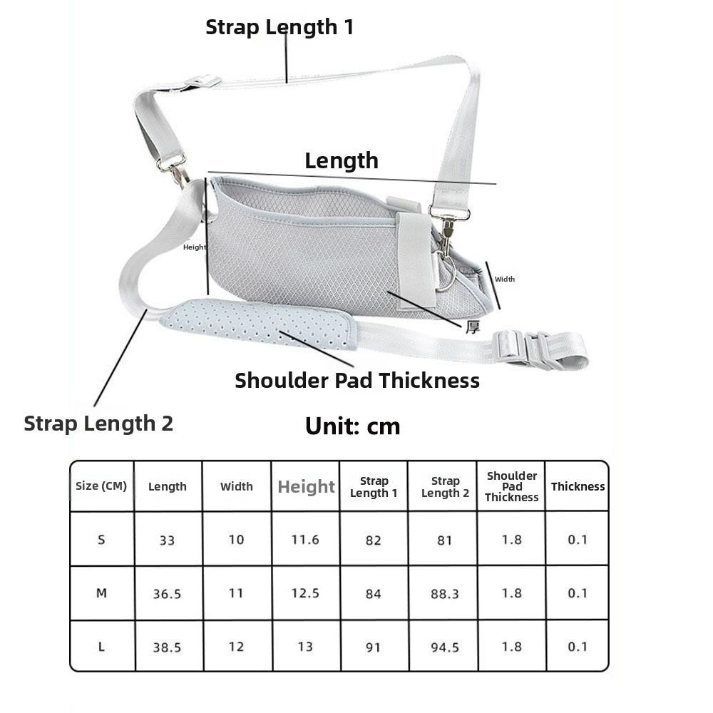 Breathable Forearm Brace Wrist Support Elbow Support Strap Universal Arm Sling Brace Adult