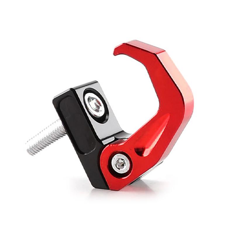 Складной крючок из алюминиевого сплава для руля, крючок, держатель шлема, хранение багажа, модифицированные аксессуары для мотоцикла