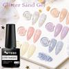 MTSSII Блестящий гель для ногтей с морским песком Солнечное облако Цветной гель-лак для ногтей для маникюра 7 мл Полуперманентный замачиваемый УФ-гель-лаки