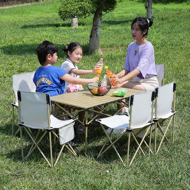 Portable Outdoor Folding Table and Chair Set