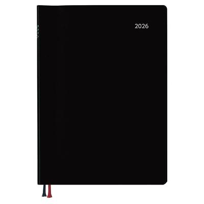 Планер Daigo 2026, Еженедельник с расписанием, Левая страница, Черный, E8314, 2025, Начинается в декабре 2025