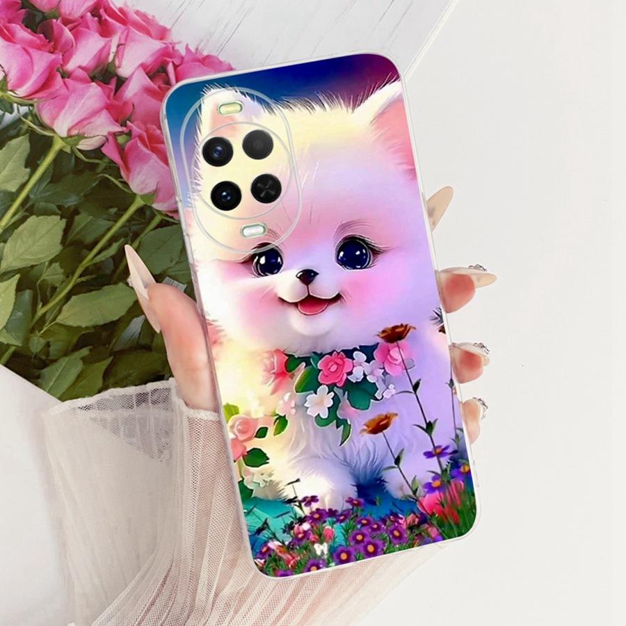 Чехол для Huawei Nova 15 Pro Nova15 Capa Мягкий Силикон Милые Кошки Мультфильмы Расписная Крышка для Huawei Nova 15 Pro Ultra Couqe