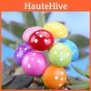 Multi-colored Foam Mushrooms Miniatures For Stunning Diy Landscape Decoration