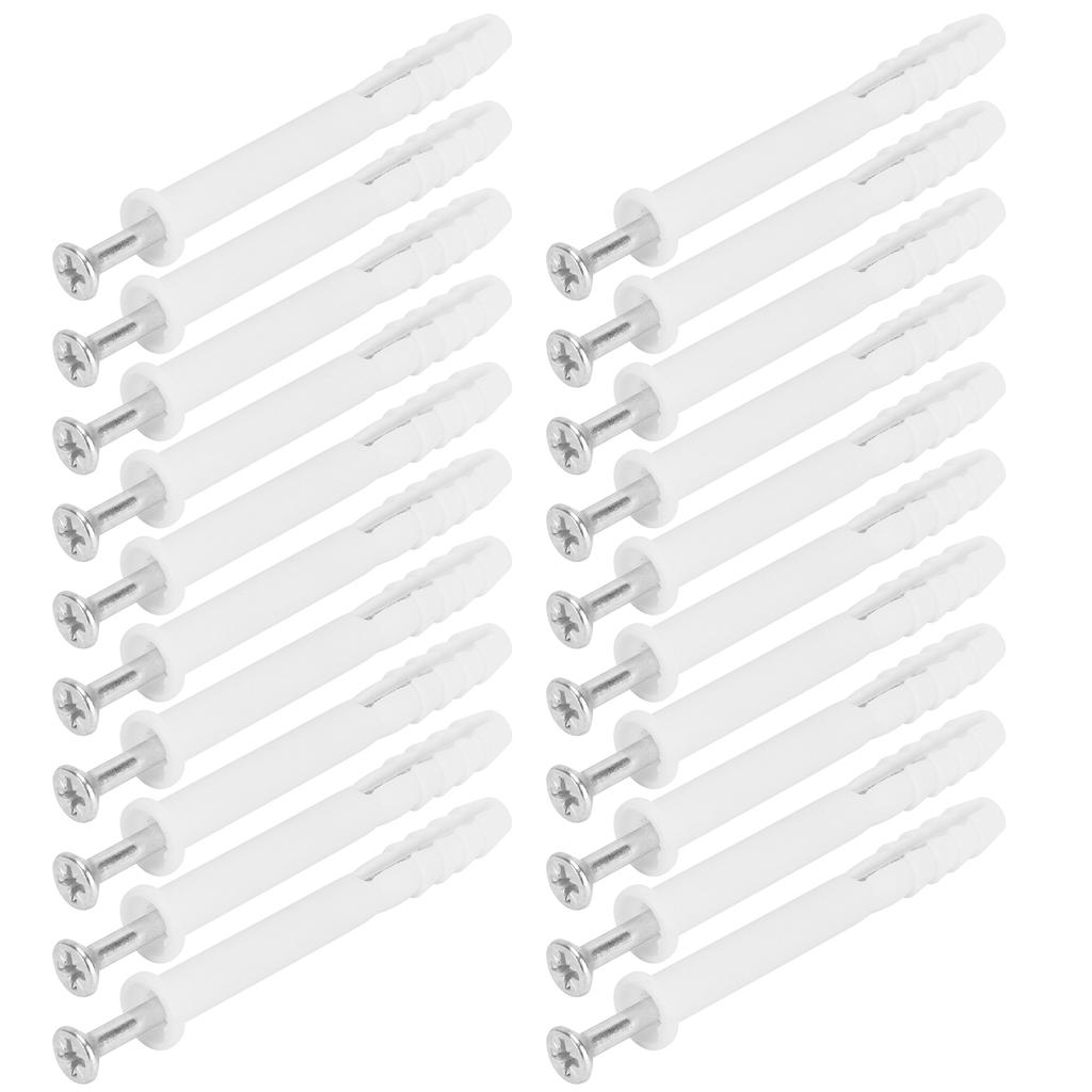 Набор из 20 расширительных дюбелей для крепления каркаса шкафа к стене, мебельная фурнитура