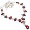 Ожерелье из серебра 925 пробы с драгоценными камнями Mookaite, ручная работа, 18 дюймов JCN431-10