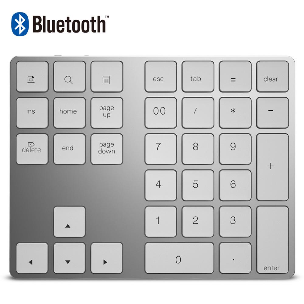 Комплект цифровой клавиатуры и мыши Bluetooth: Легкий, беспроводной, с быстрой зарядкой и тонким дизайном.