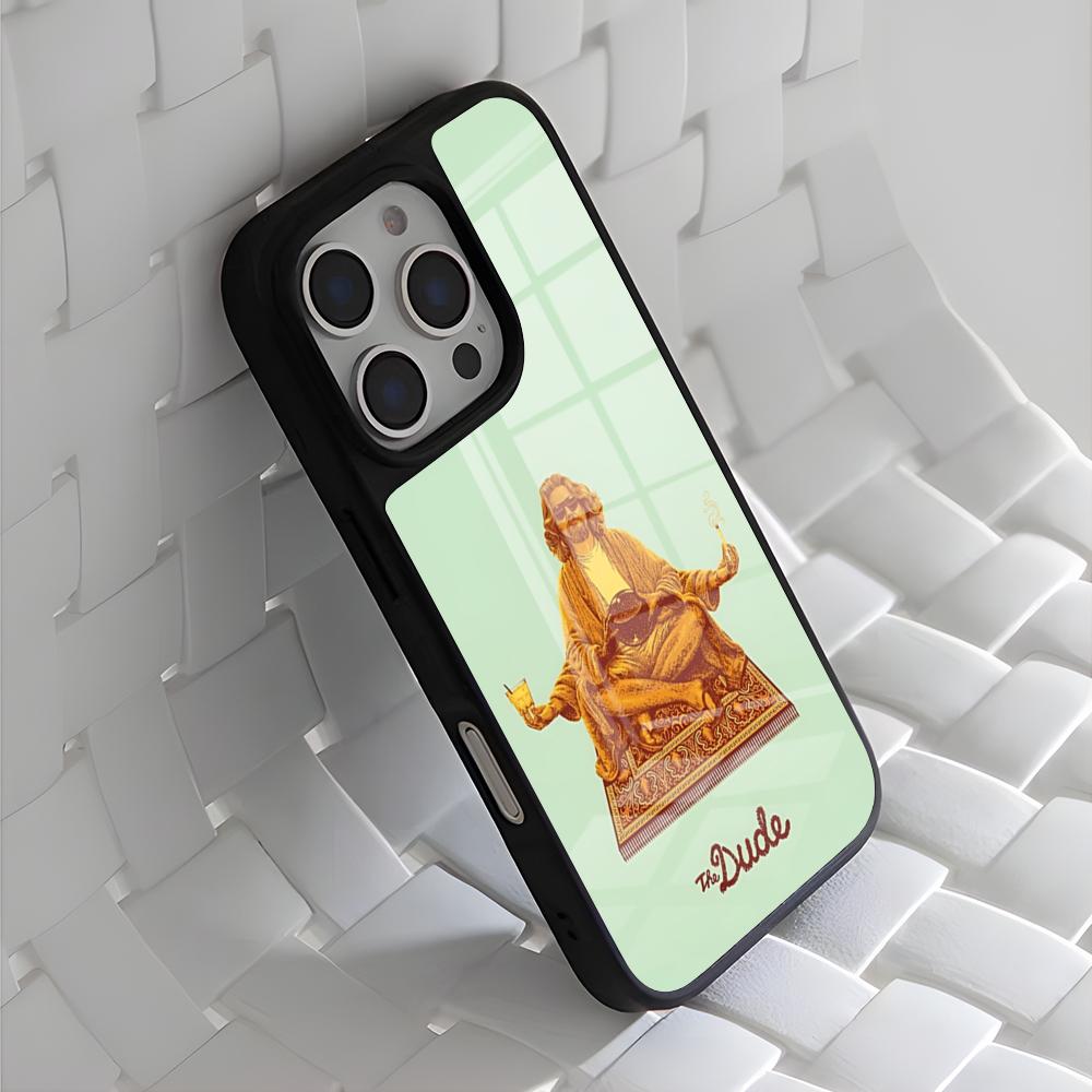 Movie Film The Big Lebowski Phone Case For Iphone 17 Air 16 15 14 13 12 11 Pro Max Mini Fundas Shell PC+TPU Cover