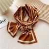 New Scarves Silk Scarves Women'S Spring And Autumn Season Long Decorative Professional Scarves Summer Thin Styles Paired With Shirts Stylish