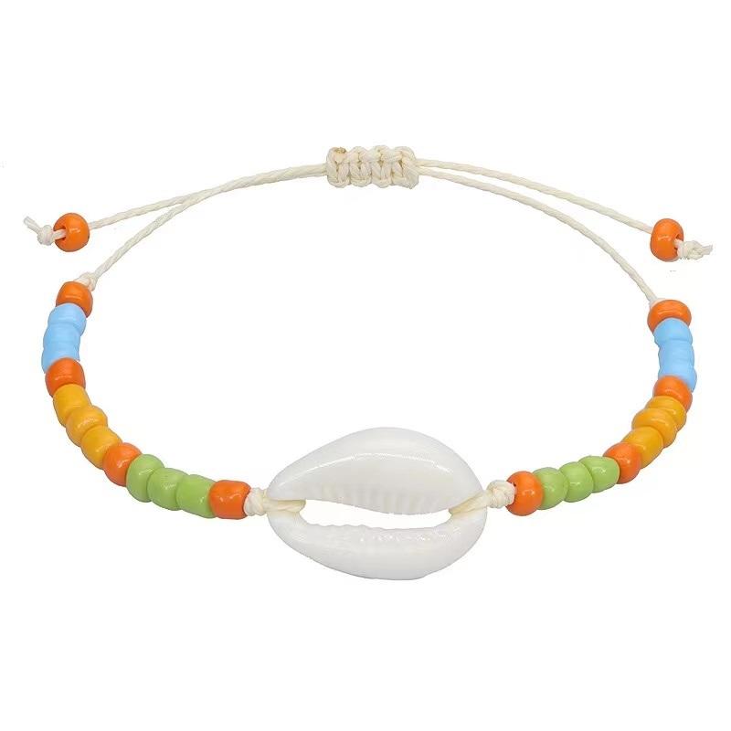 Браслеты Boho Miyuki для женщин, шикарный милый браслет из ракушек, простая ручная работа, регулируемый браслет, модные украшения