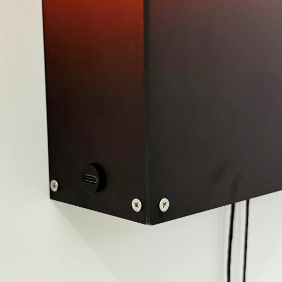 Настенный светильник «Восход» Ежедневные моменты спокойствия с ручным движением солнца