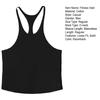 Men Solid Color Sport Vest O-Neck Sleeveless Racerback Design Bodybuilding Fitness Vest Spaghetti Straps Tops