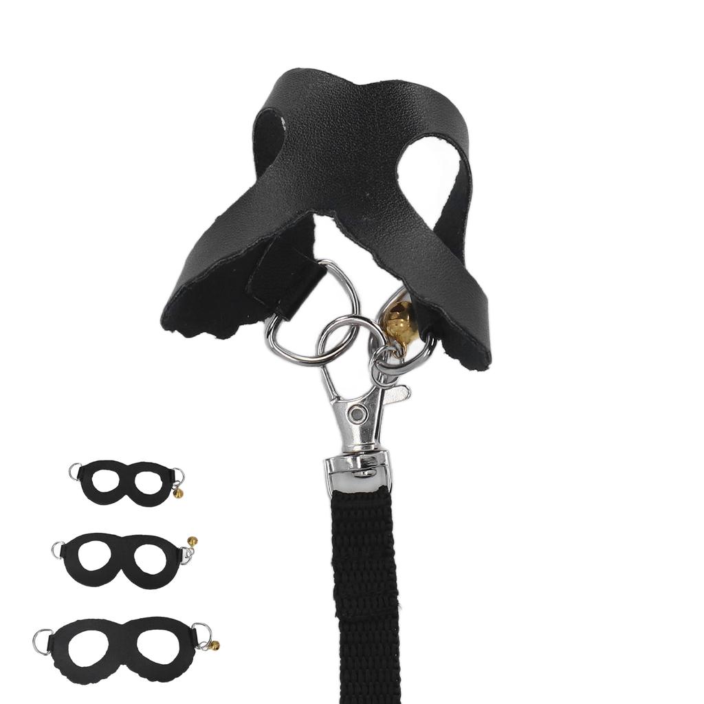 Hamster Harness and Leash Set Artificial Leather Soft Easy To Wear Rat Walking Harness Vest and