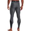 Under Armour Printed Letter Elastic Waistband Compression Tights Men Fitness Pants Peach Grey 1370663-012