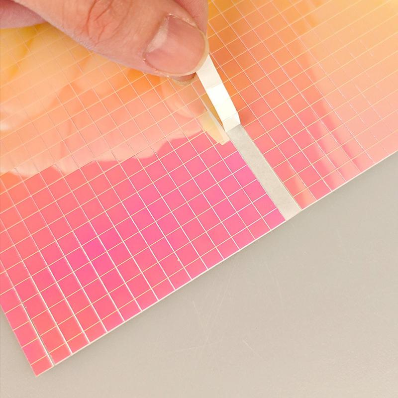 4Pcs 100cm Waterproof Self-Adhesive Mirror Stickers DIY Mosaic Glass Wall Decals for Home Gym Fitness Room Decor