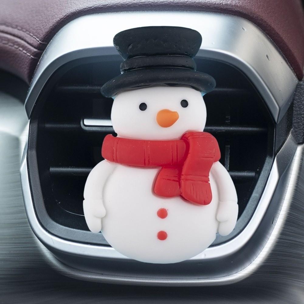 3D Car Air Outlet Aroma Diffuser Creative Air Outlet Christmas Decoration Air Conditioner
