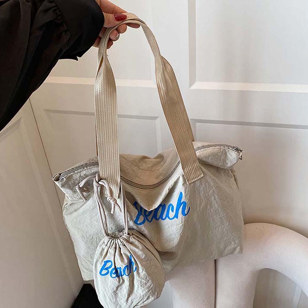 Japanese Style Composite Tote Bags Dopamine Large Capacity Handbag  Shopping