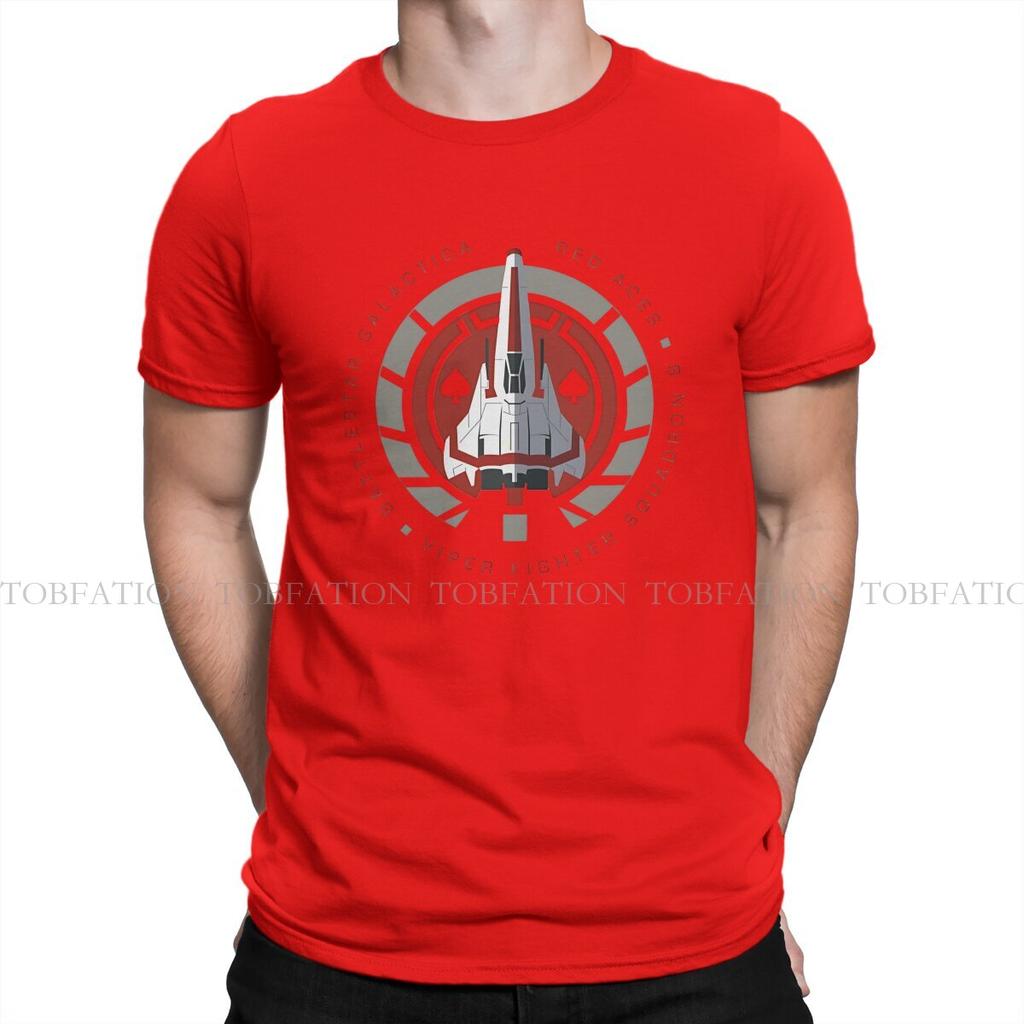 Battlestar Galactica Viper Squadron 8 T Shirt Grunge Unisexs Tees Summer 100 Cotton Clothing Oneck Tshirt
