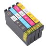 812XL Ink Cartridge Set Black Cyan Magenta Yellow Remanufactured Ink Cartridge for Workforce Pro