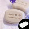 Cute Handmade Soap Stamp Making Small Cat Footprint Pattern Clear Natural Soap Seal Glass Soap Chapter Acrylic Chapters Custom